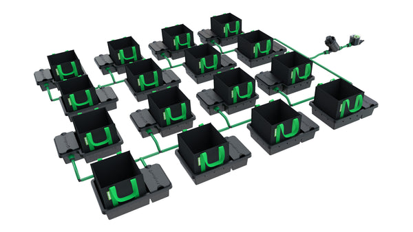 16 Pot W/ 280L Camo Tank