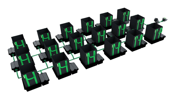 18 Pot W/ 280L Camo Tank / 16L