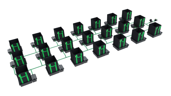 21 Pot W/ 280L Camo Tank / 30L