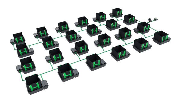 24 Pot W/ 280L/550L In 22L & 30L Camo Tank / 22L