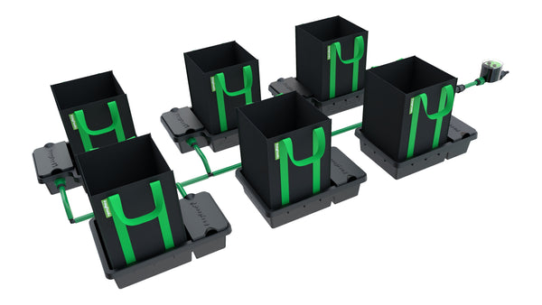 6 Pot W/ 120L Camo Tank / 16L