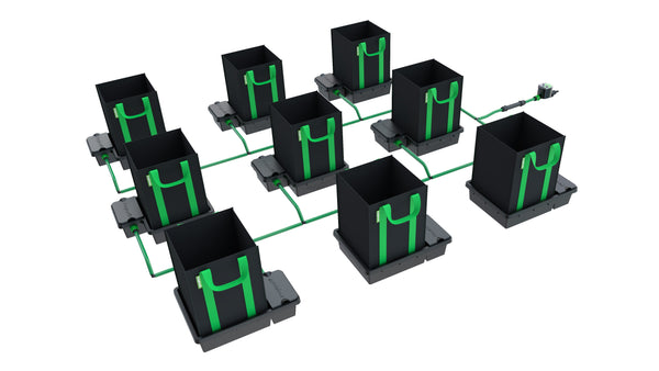 9 Pot W/ 120L/280L In 22l & 30L Camo Tank / 30L