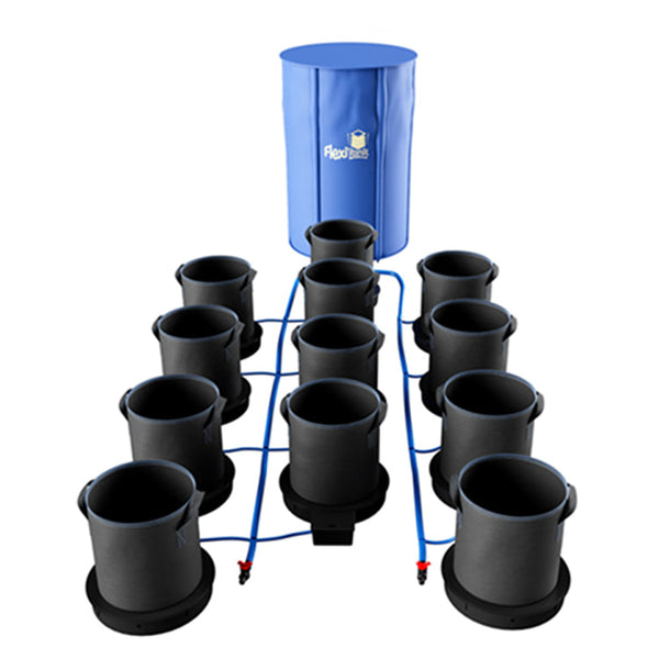 12Pot XXL System with 50ltr FlexiPot