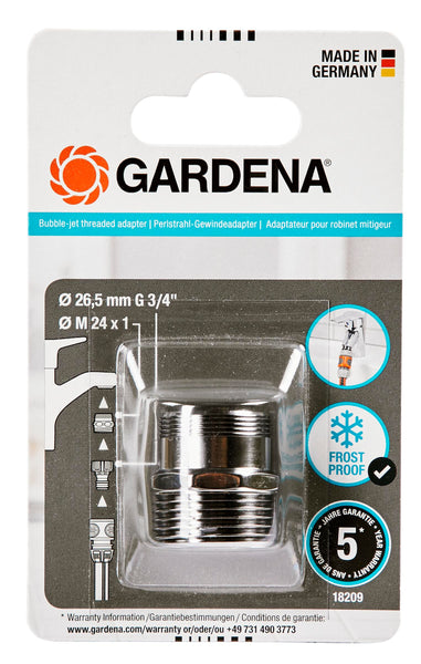 Gardena - Threaded Tap Connector/Adapter