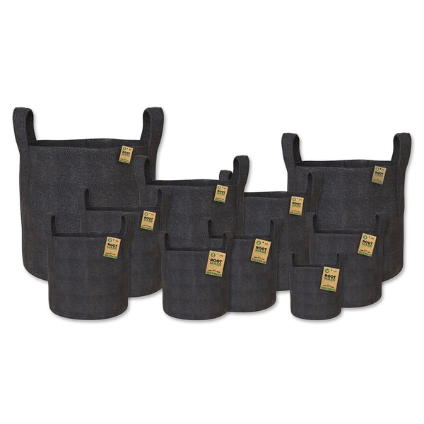 Rootmass Round Fabric Pots (1L-245L)