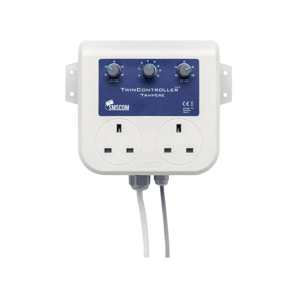 SMSCom - Twin Fan Speed Temp Controller 7A