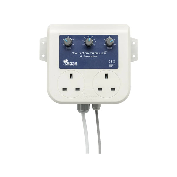 SMSCom - Twin Fan Speed Temp Controller 4.5A