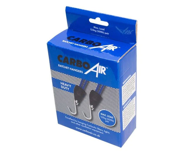 G.A.S CARBOAIR 135kg Extra Heavy Duty Rope Ratchet Hanger 2pk