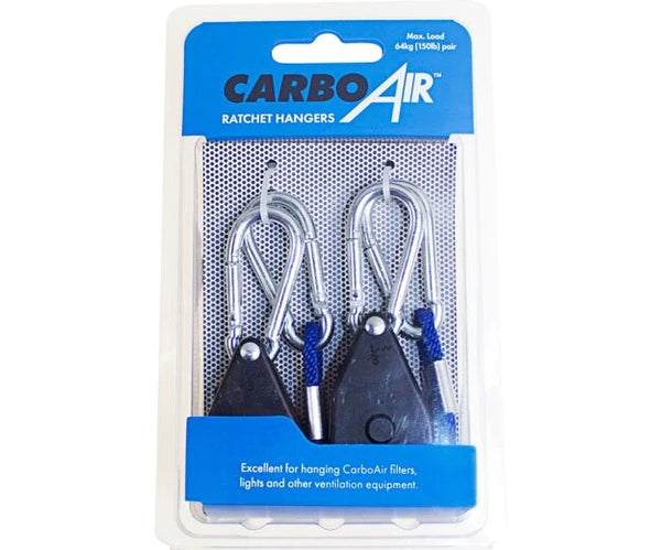 G.A.S CARBOAIR 64kg Heavy Duty Rope Ratchet Hanger 2pk