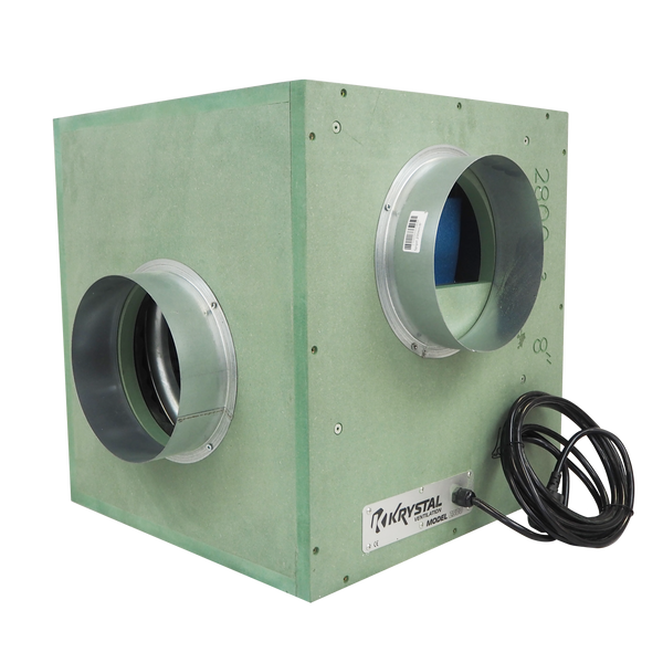 Mixing Box Fans Krystal - Acoustic Box Fans – Prestwich Hydroponics