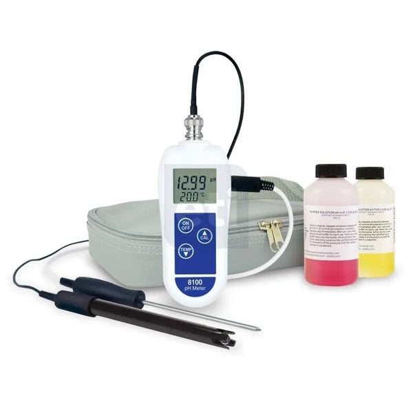 ETI 8100 pH and Temperature Meter Kit