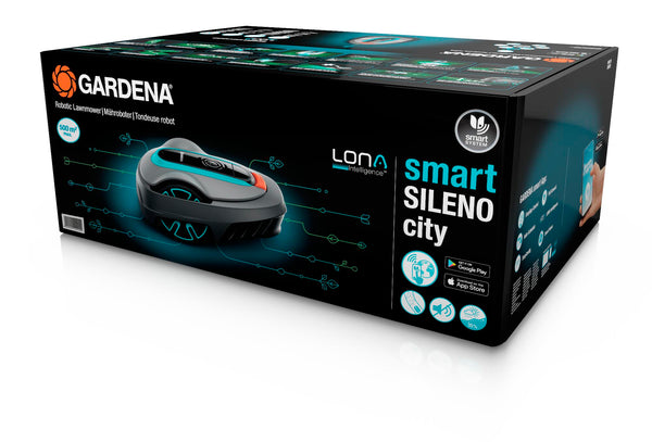 Gardena - Smart Robotic Lawnmower Sileno City Set 300m2