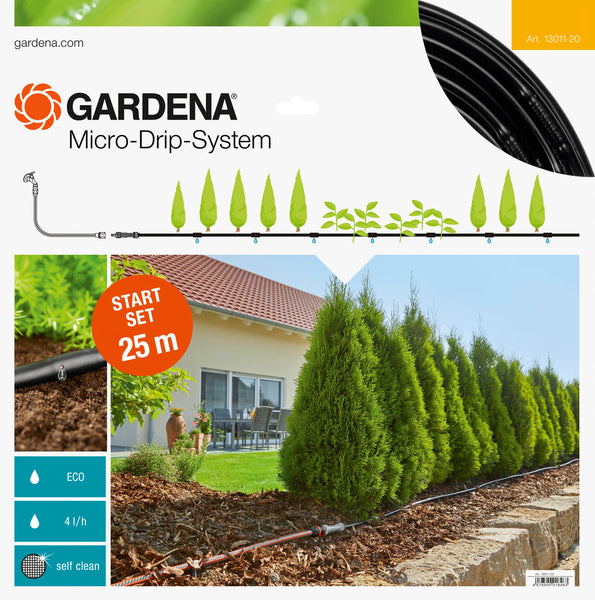 Gardena - Start Set Rows of PLants M Above Ground Drip Irrigation Line