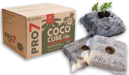 Jiffy - PRO7 10cm Coco Cube