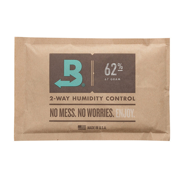 Boveda 62% 2-Way Humidity Control 67g individually overwrapped