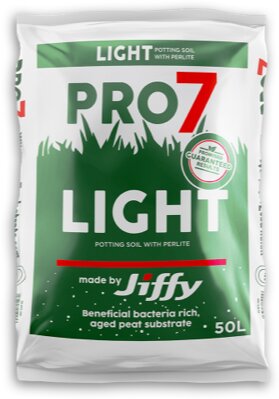 Jiffy - PRO7 Light Mix Potting Soil W/ Perlite 50L