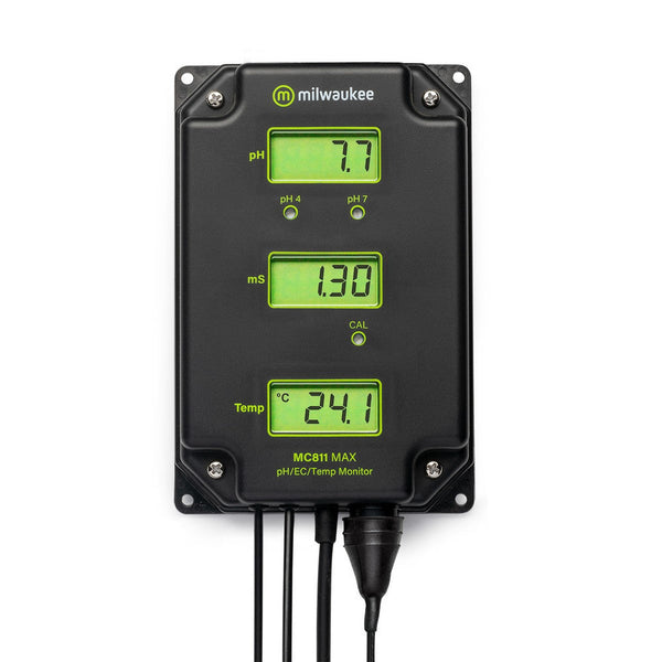 Milwaukee MC811 pH / EC / Temp Continuous Monitor