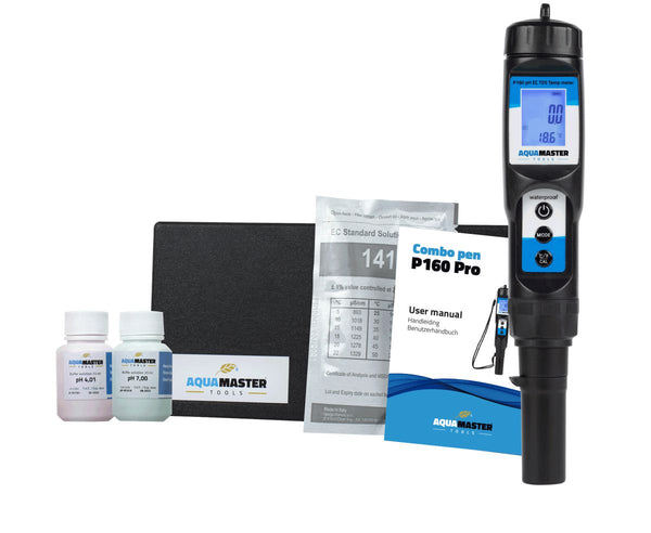 Aqua Master - Combo pen P160 Pro pH, EC, TDS, PPM, Temp meter