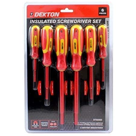 Dekton 6pc Insulated Screwdriver Set