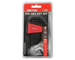 Dekton 7pc Black Hex Key Set