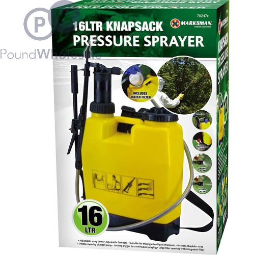 Marksman Knapsack Pressure Sprayer 16L